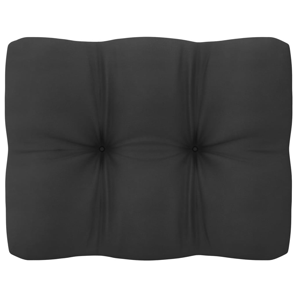 5-tlg. Garten-Lounge-Set mit Kissen Kiefer Massivholz